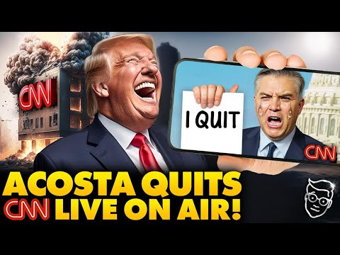 Jim Acosta Quits CNN Live in Dramatic On-Air Breakdown - American Voter