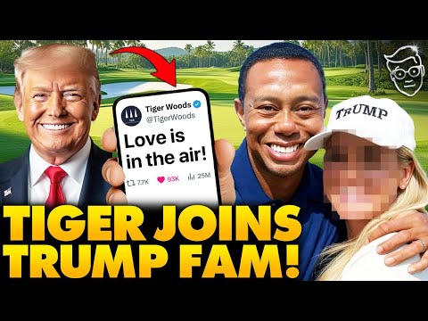 Tiger Woods Joins Trump Family: Shocking Move Sparks Firestorm