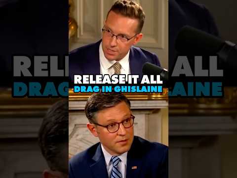 Speaker Johnson Commands Ghislaine Maxwell to Testify - American Voter