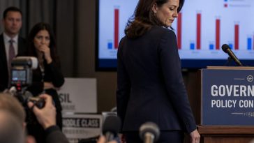 Governor Whitmer Says No as Emerson Poll Exposes Democrat Collapse