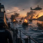 U.S. Hits Iranian Fast Boats and SAM Site to Block Mine Plot