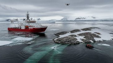 Icebreaker Reveals Antarctic Island Mapmakers Overlooked