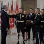 Secretary of War Hegseth Reenlists Wounded Hero Joey Jones