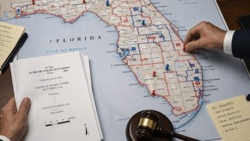 DeSantis Map Puts Rep. Debbie Wasserman Schultz on Thin Ice