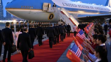 President Donald Trump’s Beijing Arrival Masks High‑Stakes Dealmaking
