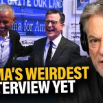 The WORST Fake Applause Ever... New Obama-Colbert Interview was a Total Trainwreck!
