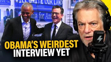 The WORST Fake Applause Ever... New Obama-Colbert Interview was a Total Trainwreck!