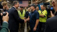 Vice President J.D. Vance Turns Iowa Factory Into 2028 Audition