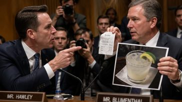 FBI Director Kash Patel Slams Senator Van Hollen With Bar Tab