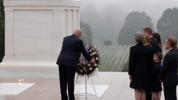 President Donald Trump at Arlington: No Fourth Without Memorial Day