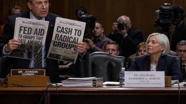 Sen. Chris Van Hollen Turns FBI Budget Hearing into Gossip Circus