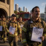 L.A. Firefighters Drive Half-Cent Tax Push, Blame Mayor Karen Bass