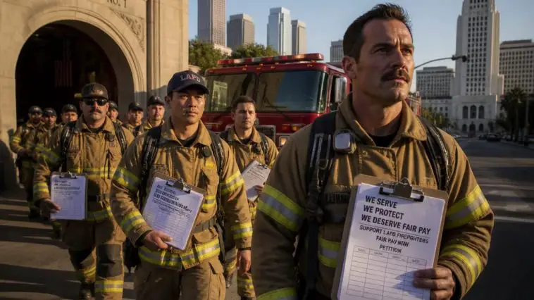 L.A. Firefighters Drive Half-Cent Tax Push, Blame Mayor Karen Bass