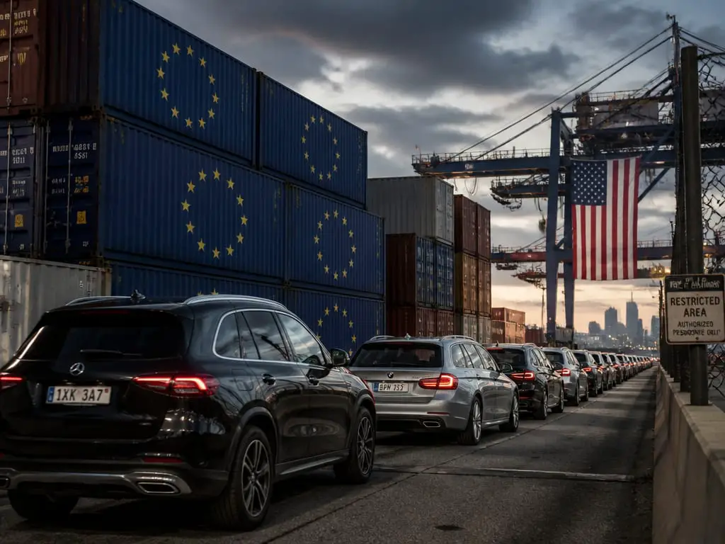 Trump Threatens 25% EU Auto Tariff, Gives Europe Until July 4