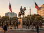 Trump Reclaims Freedom Plaza with 13 Revolutionary War Statues