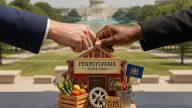 U.S. Sens. McCormick and Fetterman Rescue PA Booth After Shapiro Snub