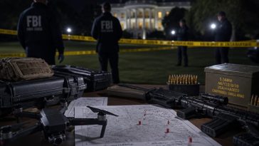 FBI: Drone and sniper plot aimed at UFC 250 on White House lawn