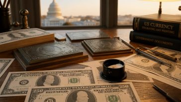 Trump $250 Bill Mockups by Treasury — Congress Holds the Key