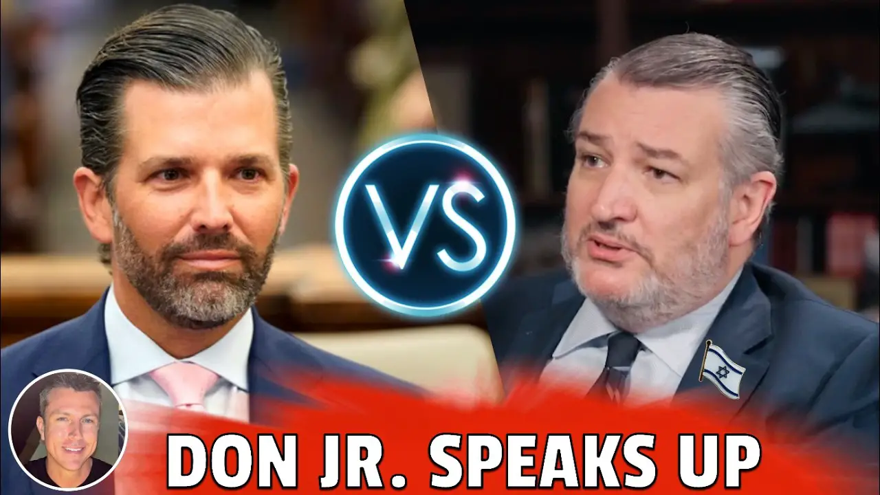 Don Jr. Calls Out Ted Cruz for Trying to Sabotage Iran Peace Deal for Israel
