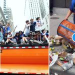 Knicks parade attendee who dumped trash on sidewalk identified as JPMorgan Chase DEI exec
