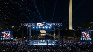 Gaethje’s UFC Upset Turns South Lawn Into Populist Spectacle