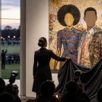 Michelle Obama Unveils Portrait While UFC Slur Steals Spotlight