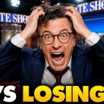 Colbert LOSES It In Final Humiliating On-Air Act | YIKES