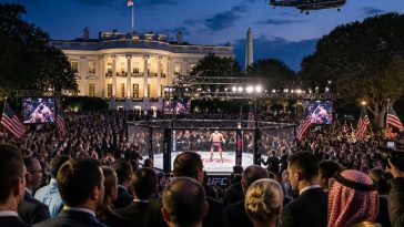 President Donald Trump’s 80th: UFC on South Lawn and Iran Deal Claim