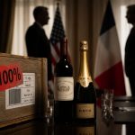 Trump to President Macron: Scrap tech tax or face 100% wine tariffs