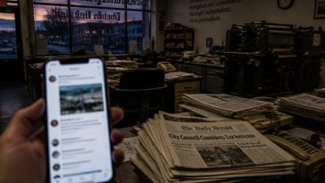 Social Media Killed Your Local Paper — Who Will Hold Power Accountable