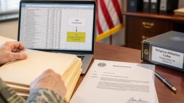 Department of War Cuts Faith Codes from 200+ to 31 to Restore Sense