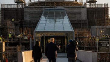 Trump Tours $400M East Wing Ballroom and Calls It Most Secure