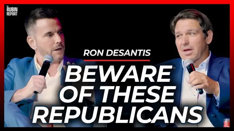 Dave Rubin Shocked by DeSantis’ Warning About Fake Republicans Tricking Voters | Ron DeSantis