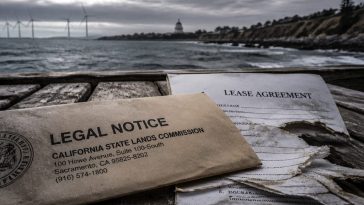 Burgum Pulls Plug on Offshore Wind, California Files Notice to Sue