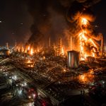 Zelenskyy Drones Ignite Fire at Major Russian Oil Refinery