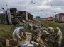 Texas Truck Crash Dumps Bee Hives, Neighborhood Ordered Inside