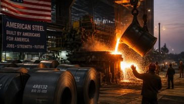US Steel Imports Drop 30% as Output Rises 6.8% — Tariffs Win