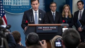 Dr. Mehmet Oz at White House Podium Raises Red Flags