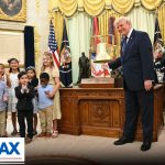 Trump makes history: Rings NYSE opening bell from Oval Office | The Right Squad