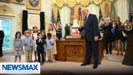 Trump makes history: Rings NYSE opening bell from Oval Office | The Right Squad