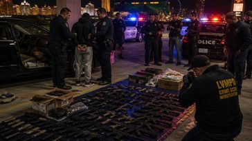 Spouse 911 Tip Stops Las Vegas Suspect With 50+ Guns
