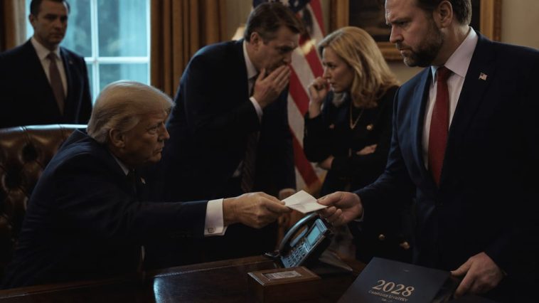 Trump Quietly Backs VP JD Vance as 2028 Successor