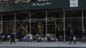 Mayor Zohran Mamdani Lets Roosevelt Scaffolding Become Homeless Camp