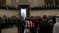 President Donald Trump to Speak as Foreign Leaders Attend Graham Funeral
