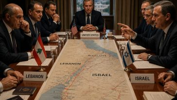 Lebanon Relents to U.S., Demands Israeli Pullback Before Rome Talks
