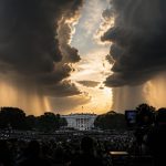 Dana White: Storm Split Around White House, Trump Calls It Divine