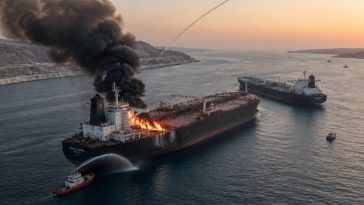 IRGC Missiles Hit Merchant Ships in Strait of Hormuz, Testing Trump