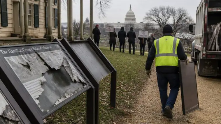 Trump Order Sparks Court Battle Over Slavery Displays at Parks