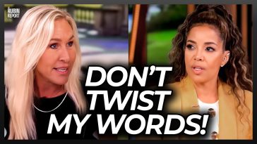 ‘The View’s’ Marjorie Taylor Greene Interview Goes Off the Rails Quick