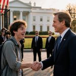 Envoy Nick Adams Offers White House Tours to Viral Freddy